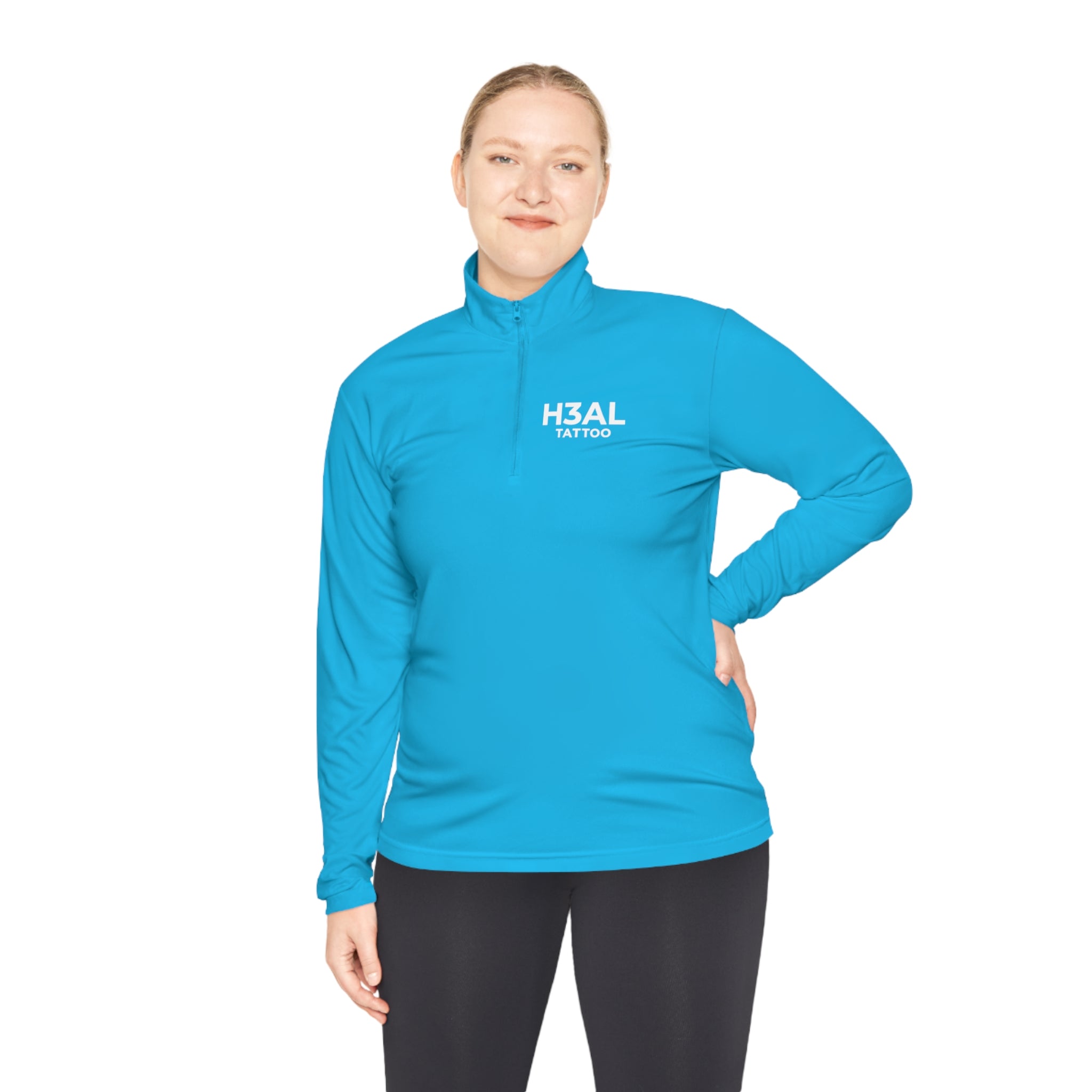 H3AL TATTOO Unisex Quarter-Zip Pullover