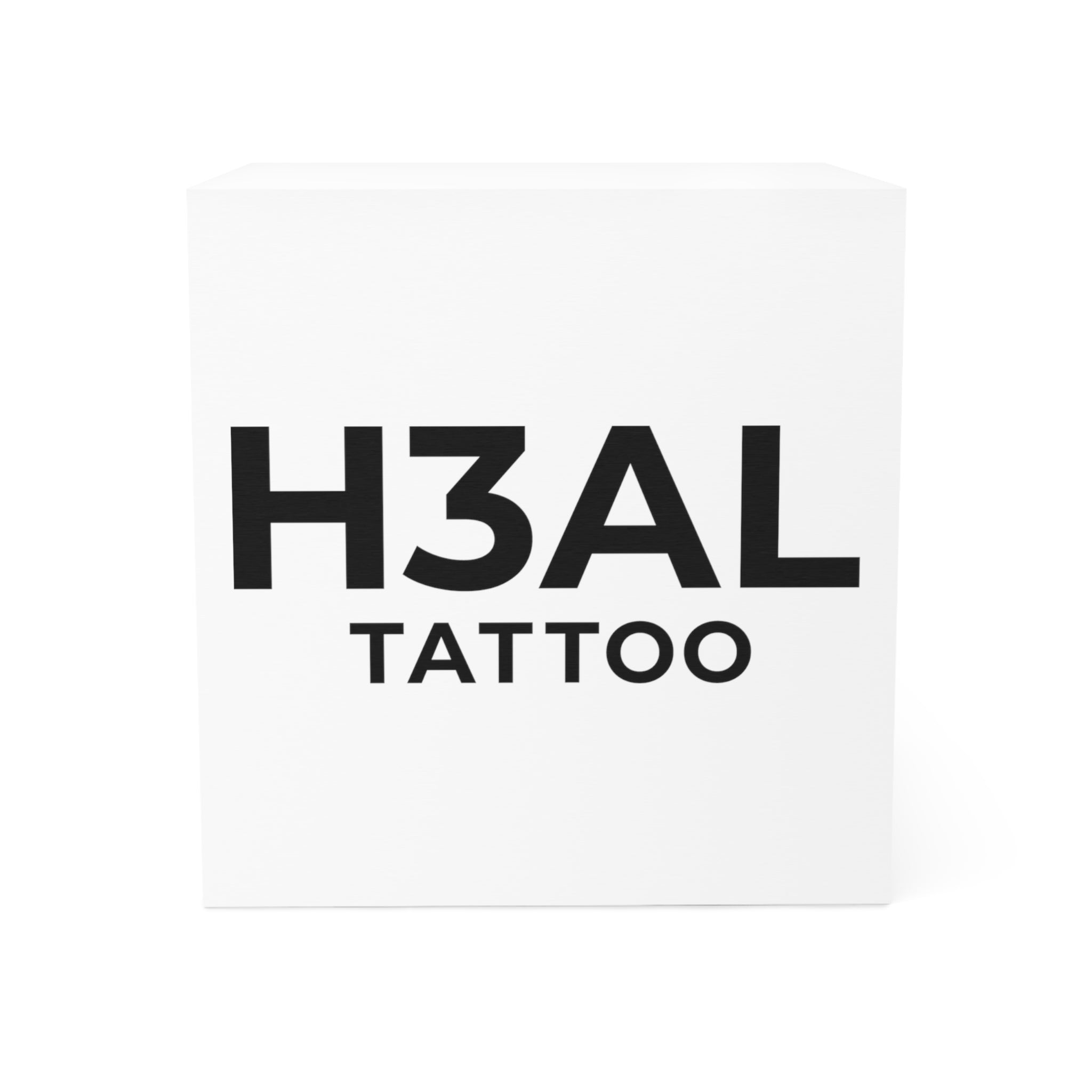 H3AL TATTOO Note Cube
