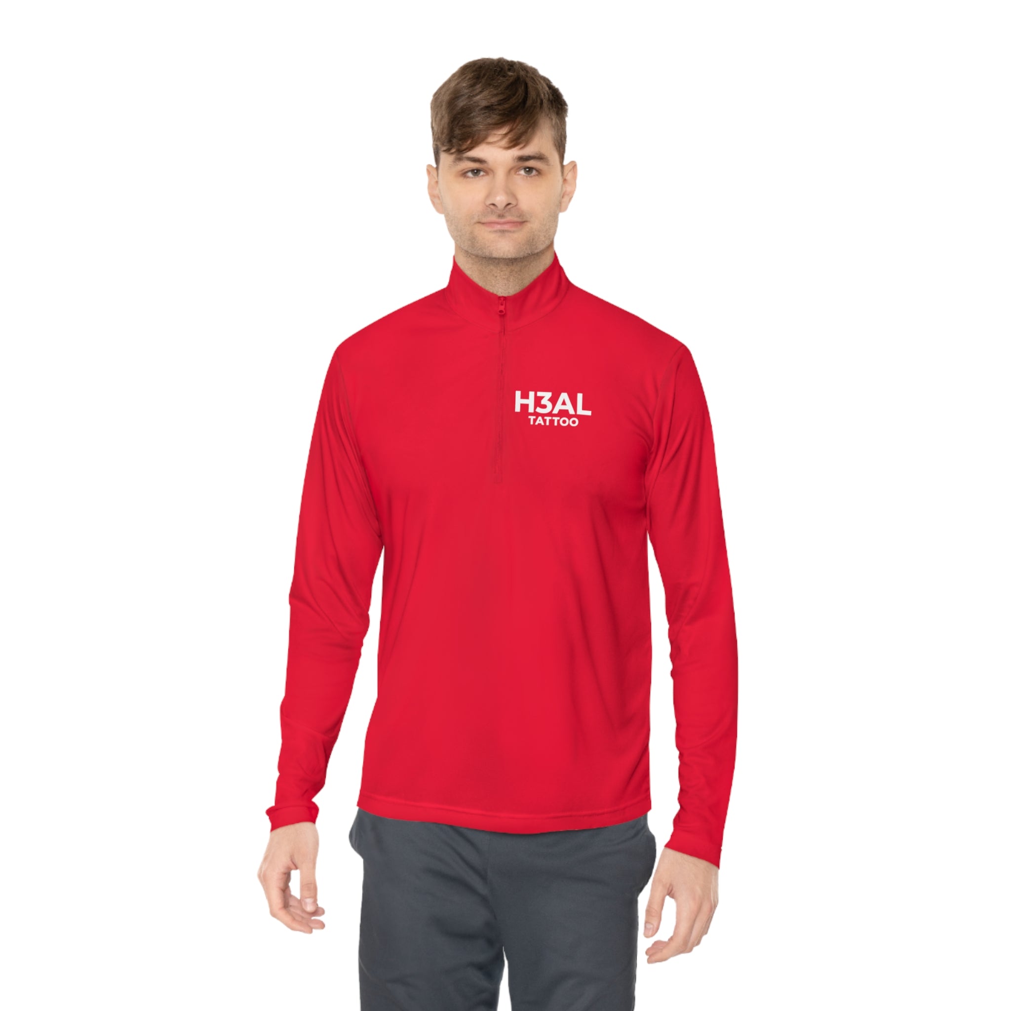 H3AL TATTOO Unisex Quarter-Zip Pullover