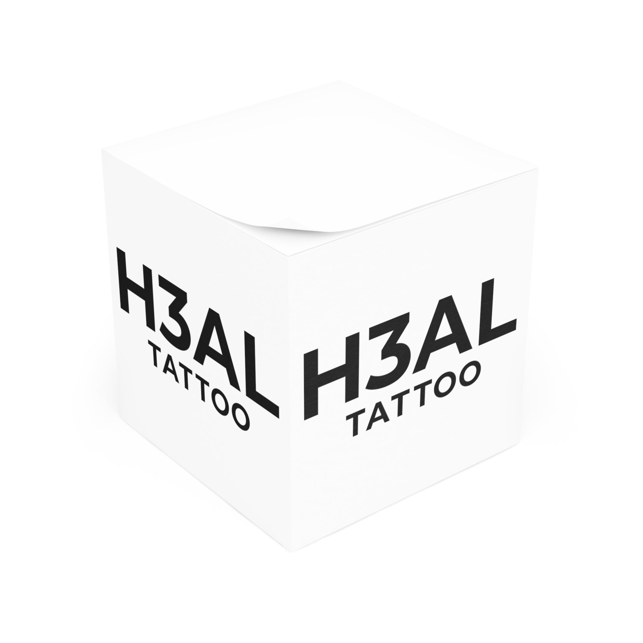 H3AL TATTOO Note Cube
