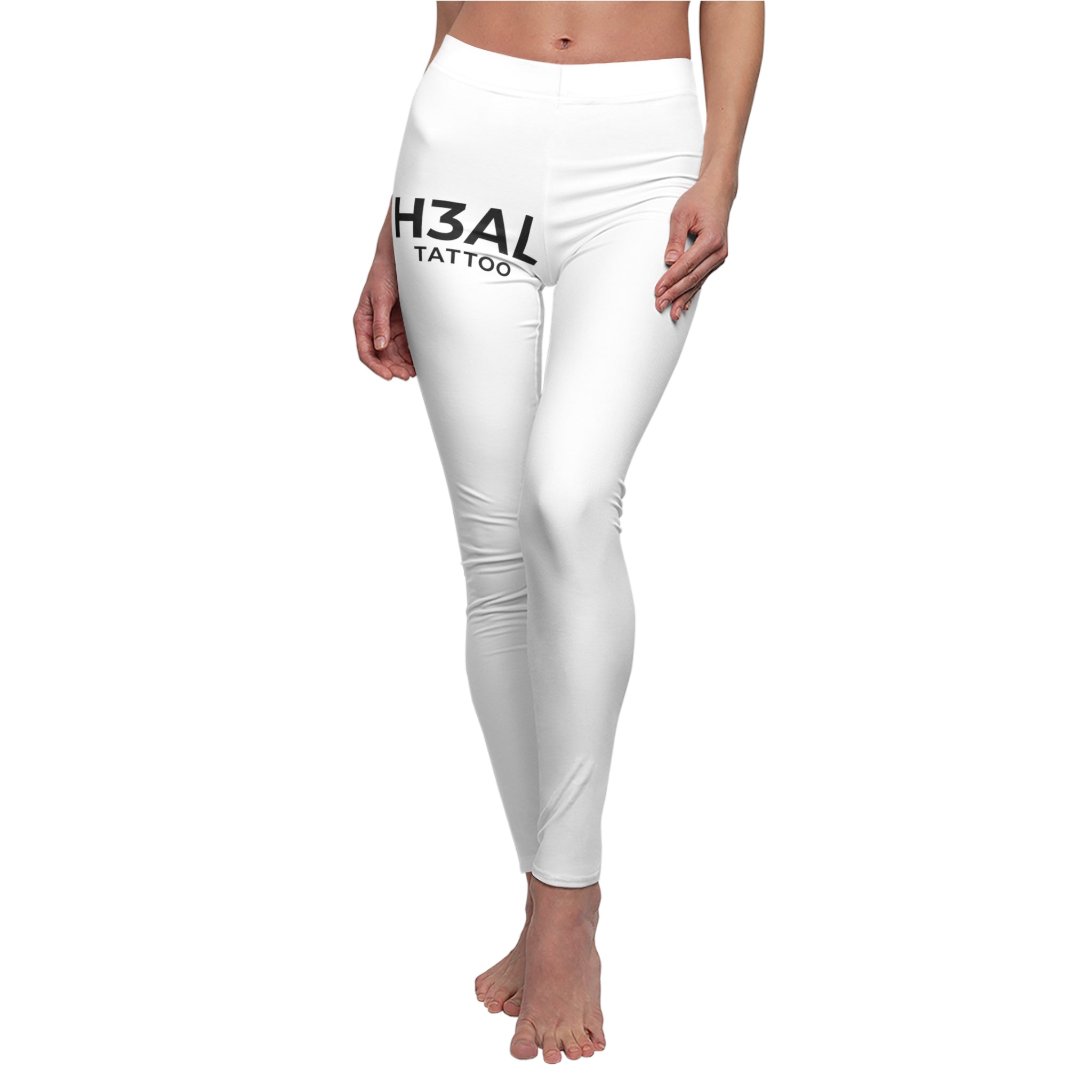 H3AL TATTOO Women's Cut & Sew Casual Leggings (AOP)