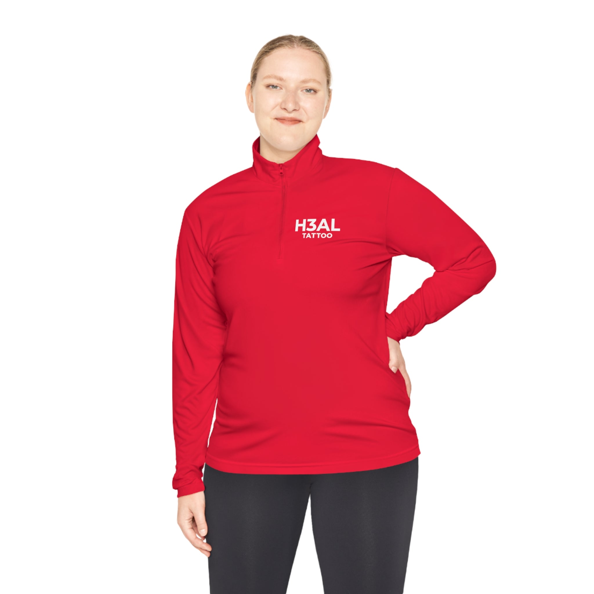 H3AL TATTOO Unisex Quarter-Zip Pullover