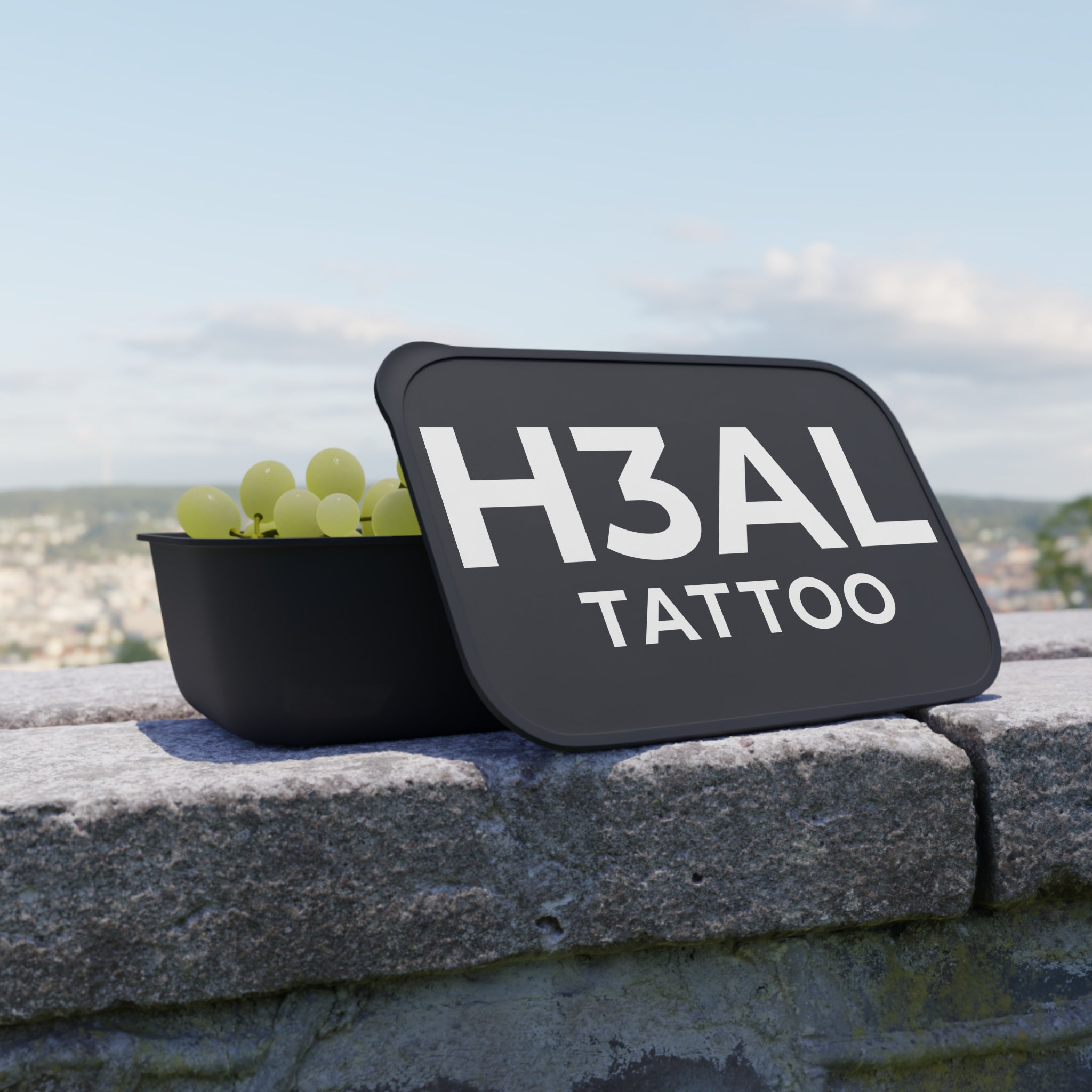 H3AL TATTOO PLA Bento Box with Band and Utensils