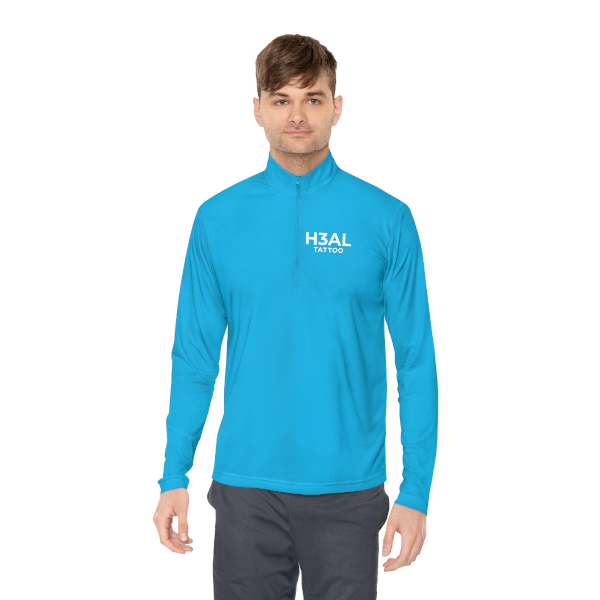 H3AL TATTOO Unisex Quarter-Zip Pullover