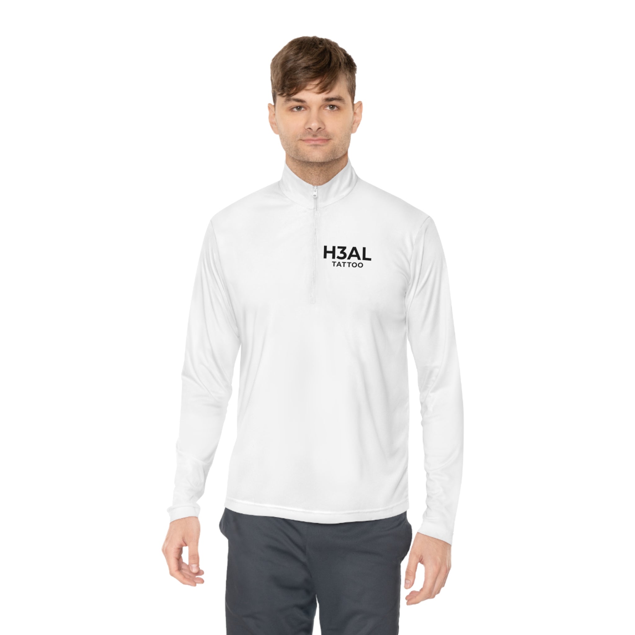 H3AL TATTOO Unisex Quarter-Zip Pullover