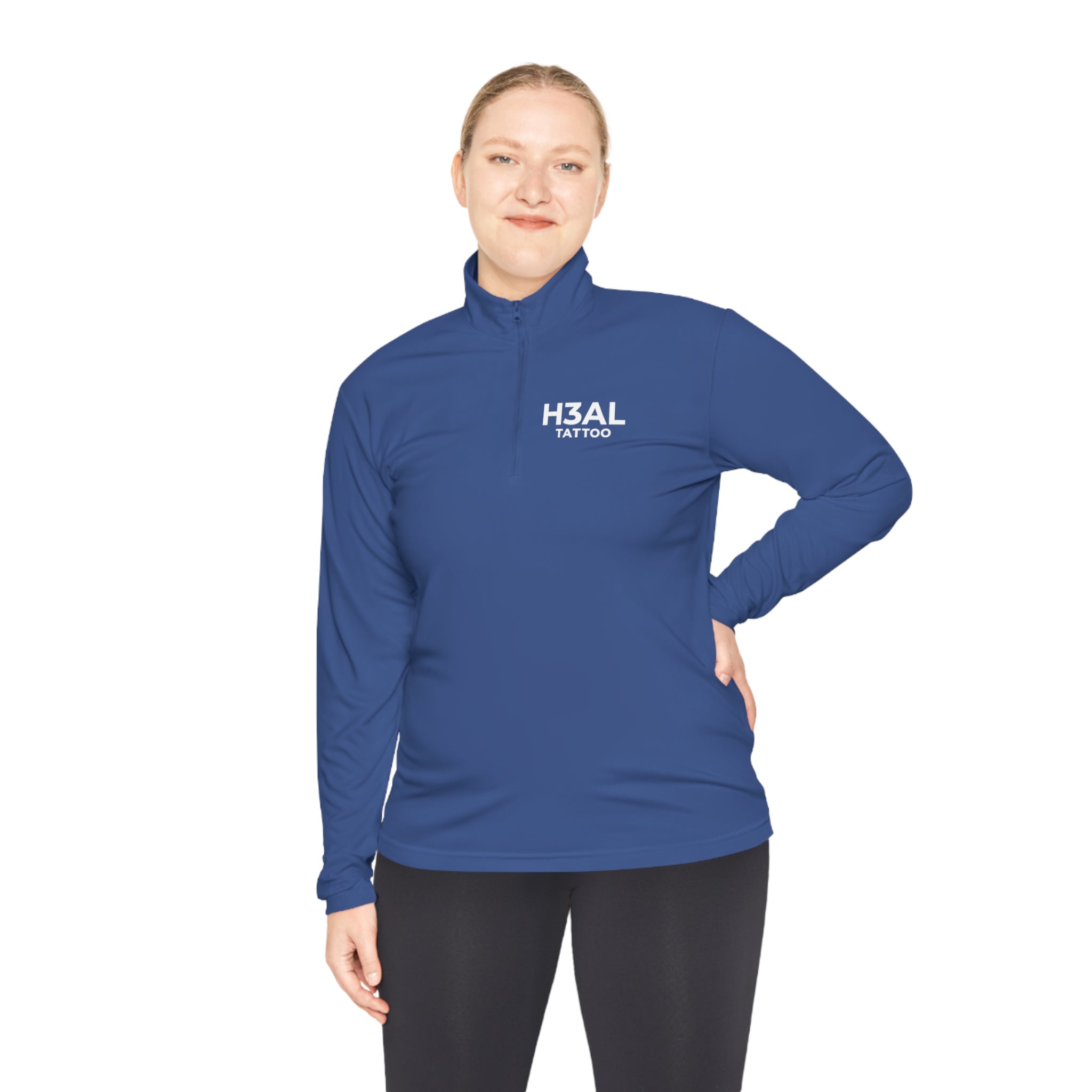 H3AL TATTOO Unisex Quarter-Zip Pullover