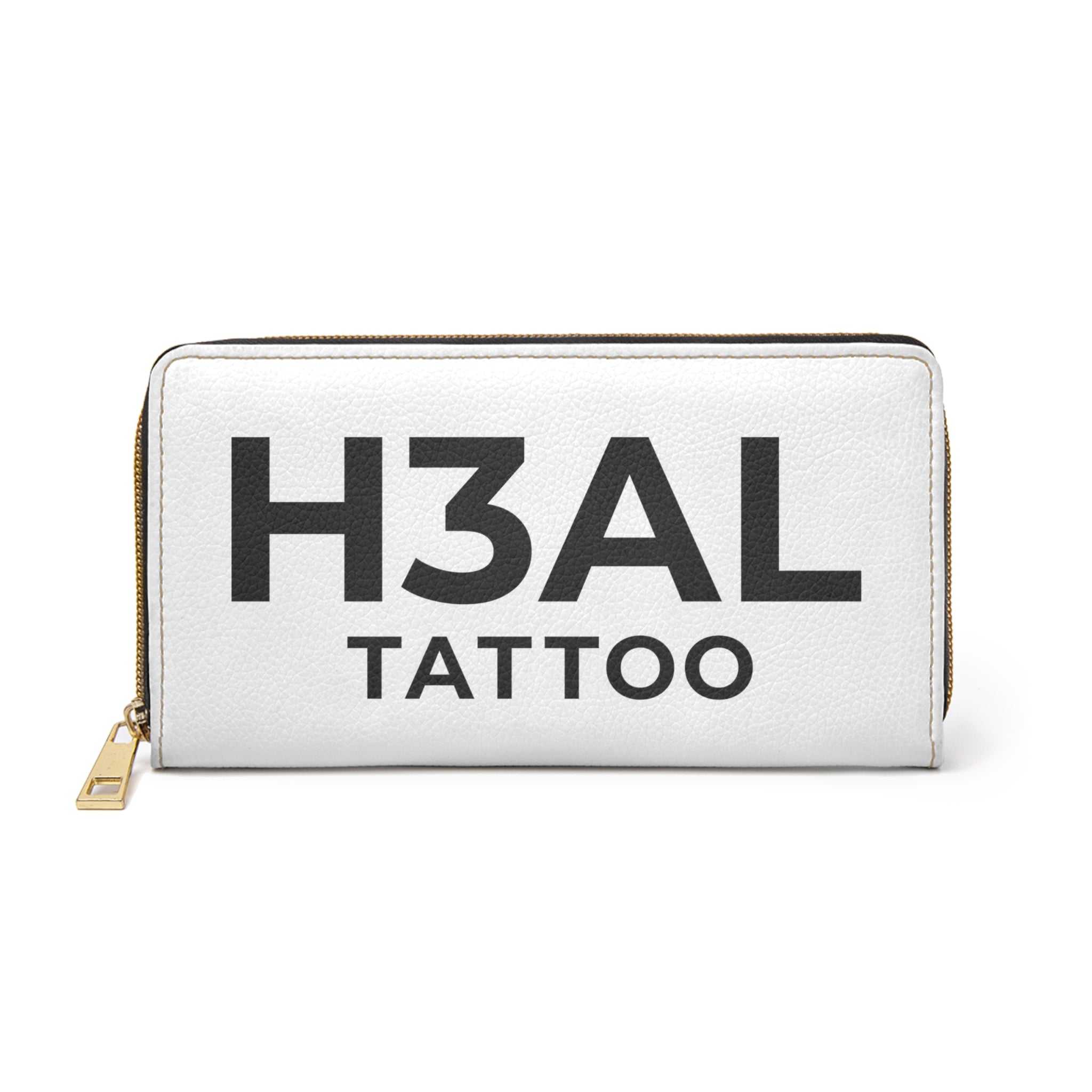 H3 AL Tattoo Zipper Wallet